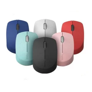 RAPOO M100 2.4GHz & Bluetooth 3 / 4 Quiet Click Wireless Mouse Black